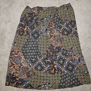 Colorful Patchwork Women's Skirt